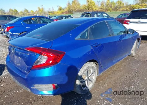 2018 Honda Civic Lx from USA, damaged, VIN 19XFC2F5XJE203227